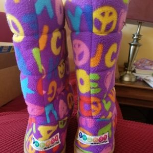 BeePosh Boot slippers